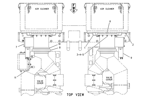 CATERPILLAR SHUTOFF GP-AIR