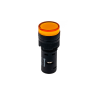 Сигнальная лампа 16мм, желтый, 220V AC MT16-D65