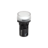 Сигнальная LED лампа, белый, 220V AC/DC IP65 MT22-SA31