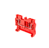 Клемма пружинная проходная, 2.5 мм², красная MTS-2.5RD