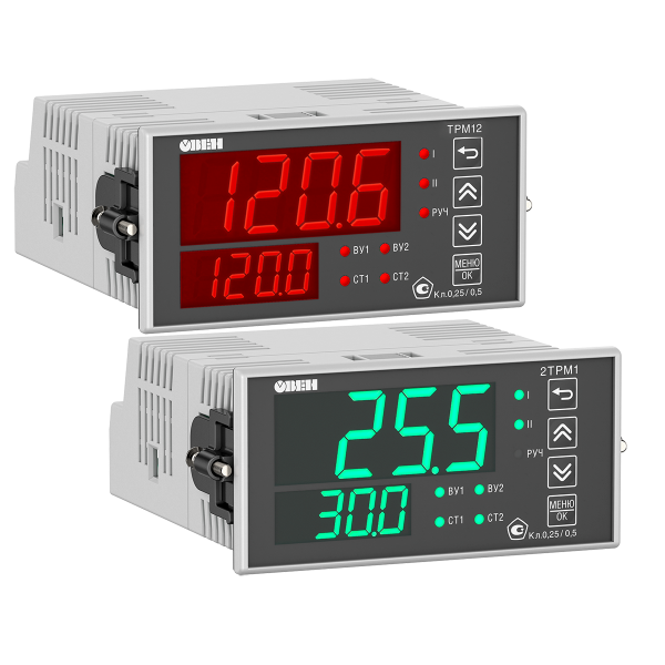 ТРМ12 ПИД-регулятор для задвижек с RS-485