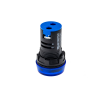 Сигнальная LED лампа, синий, 380V AC IP65 MT22-S76