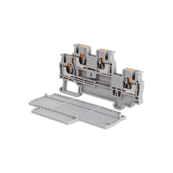 Заглушка для двухуровневых клемм push-in, 2.5 мм² (уп. 20 шт.) MTP-PD2.5