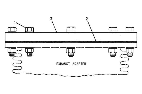 CATERPILLAR FLANGE GP-EXHAUST