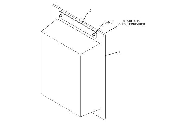 CATERPILLAR COVER GP-CIRCUIT BREAKER