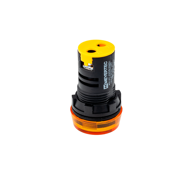 Сигнальная лампа, желтый, 220V AC IP65 MT22-S65
