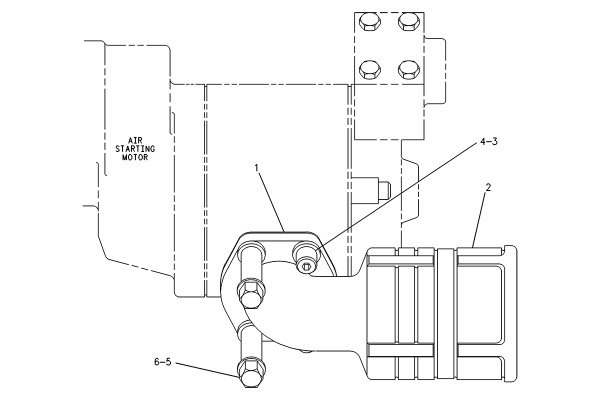CATERPILLAR SILENCER GP-AIR STARTING