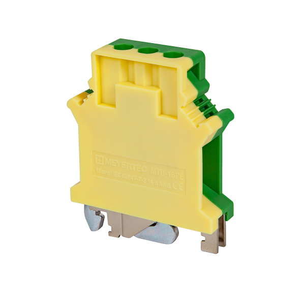 Клемма винтовая "Земля", 16 мм² MTU-16PE