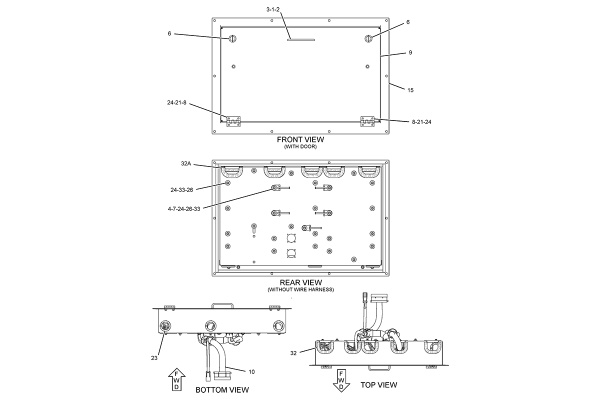 CATERPILLAR BOX GP-ELECTRONIC