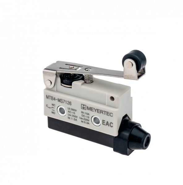 Выключатель концевой, IP54, рычаг с роликом MTB4-MS7126