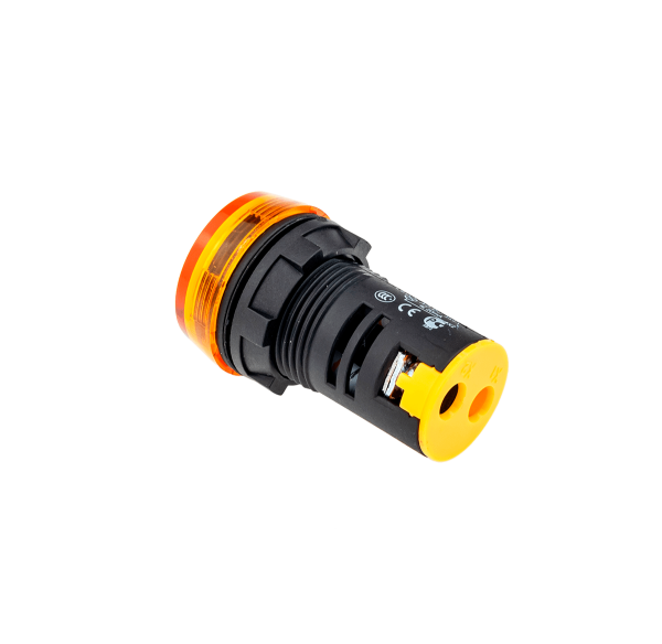 Сигнальная лампа, желтый, 220V AC IP65 MT22-S65