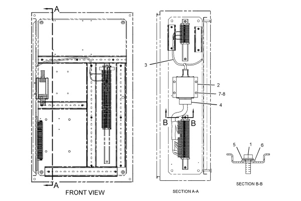 CATERPILLAR WIRING GP-PANEL –INPUT/OUTPUT