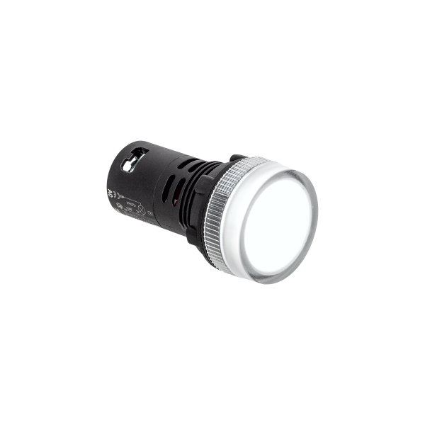 Сигнальная LED лампа, белый, 380V AC IP65 MT22-SA71