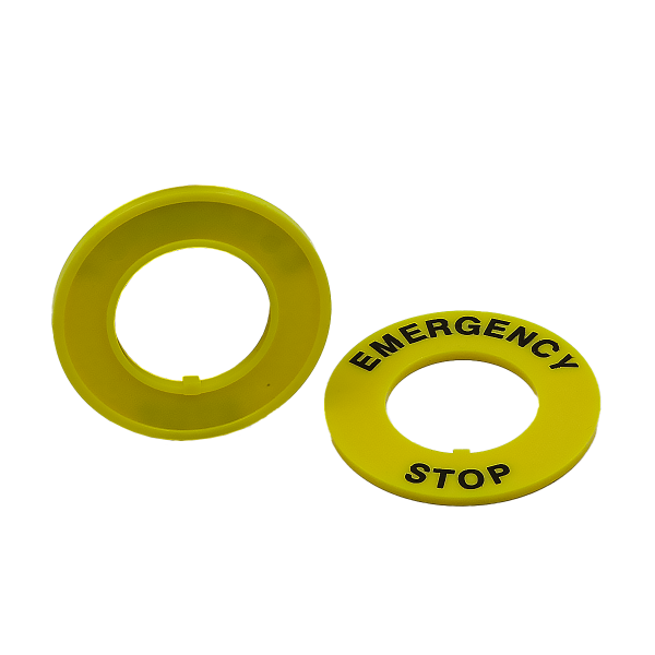 Табличка "Emergency Stop", размер 40 мм (2 шт. в комплекте) MTB2-F13