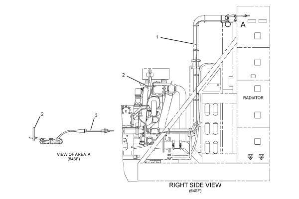 CATERPILLAR SENSOR & MTG GP-RADIATOR