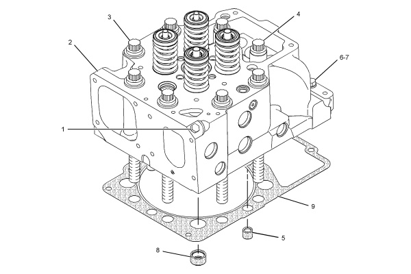 CATERPILLAR CYLINDER HEAD GP