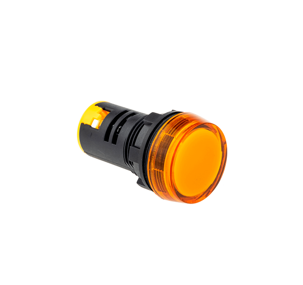 Сигнальная лампа, желтый, 220V AC IP65 MT22-S65