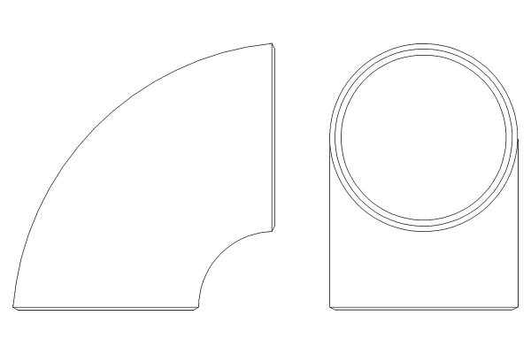CATERPILLAR ELBOW-EXHAUST