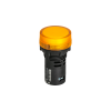 Сигнальная LED лампа, желтый, 24V AC/DC IP65 MT22-SA15