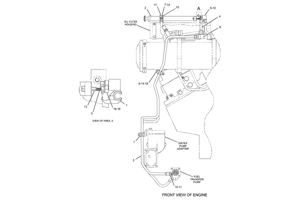 CATERPILLAR PUMP GP-FUEL PRIMING –RH