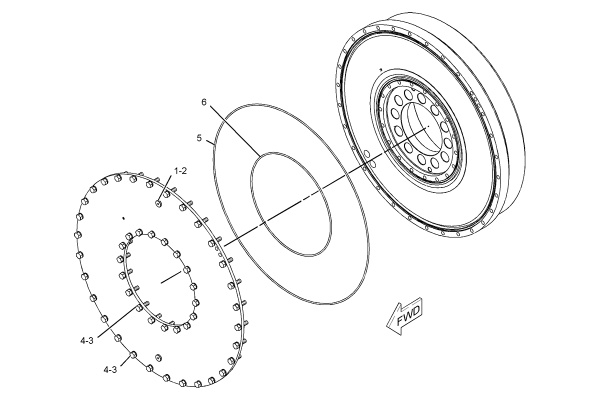 CATERPILLAR DAMPER GP
