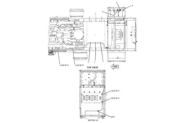 CATERPILLAR WIRING GP-JACKET WATER HEATER