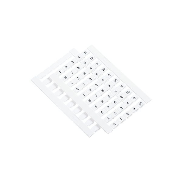 Маркировка пружинных клемм 6, 10, 16 мм²,  11-20 (уп. 100 шт.) MTS-6M1120