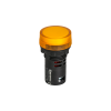 Сигнальная LED лампа, желтый, 380V AC IP65 MT22-SA75