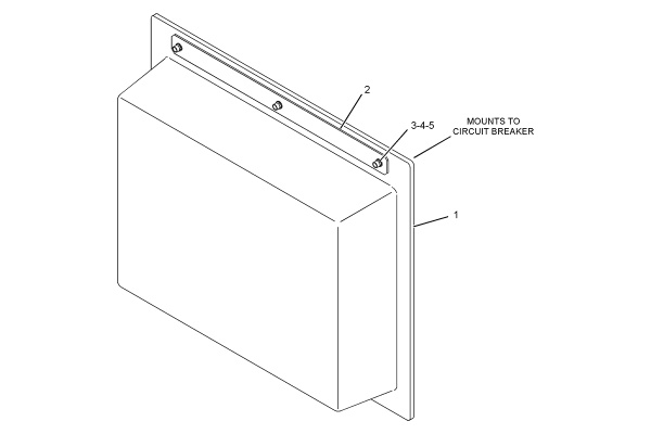 CATERPILLAR COVER GP-CIRCUIT BREAKER