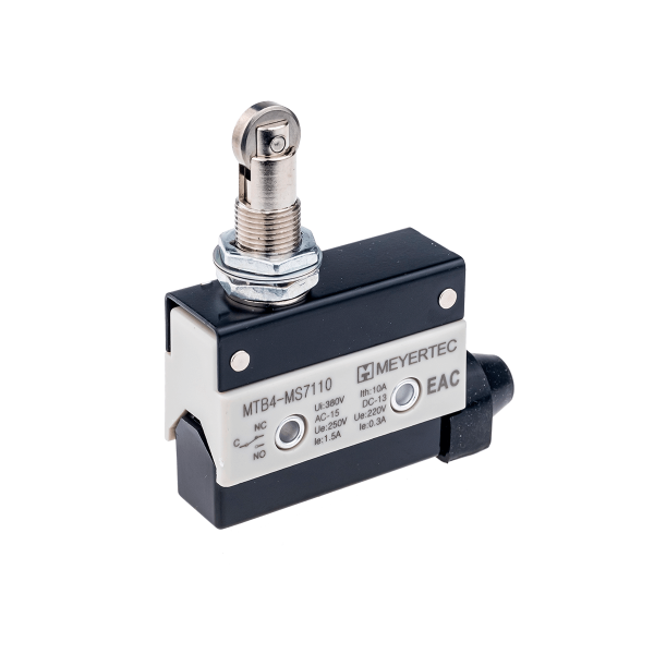 Выключатель концевой, IP54, поворотный нажимной ролик MTB4-MS7110