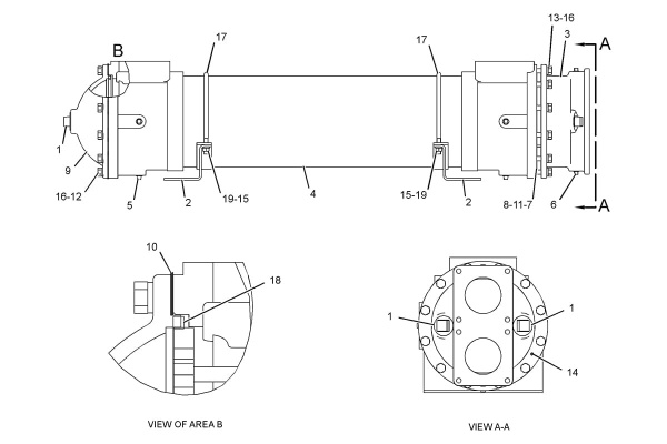 CATERPILLAR HEAT EXCHANGER GP-SEA WATER