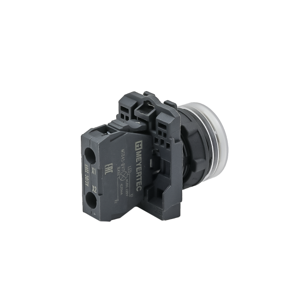 Лампа сигнальная белая, 220V AС/DC, IP65, пластик MTB5-AV713