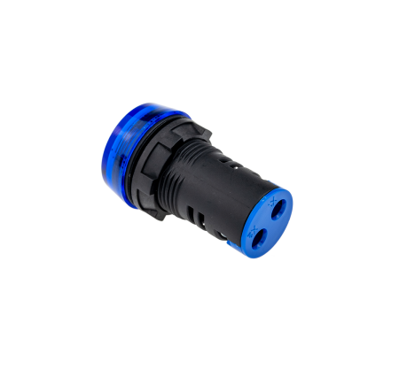 Сигнальная LED лампа, синий, 380V AC IP65 MT22-S76
