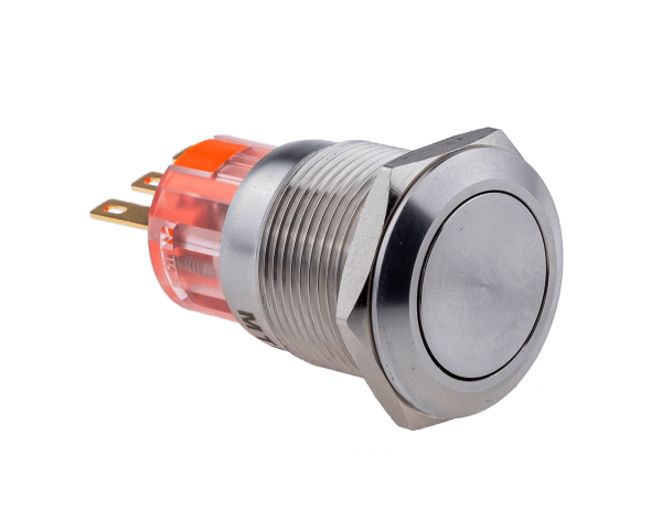 Кнопка IP67, без подсветки, с возвратом, 1NO+1NC MT67-R11